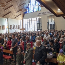 Święcenie pokarmów w naszej parafii w Wielką Sobotę 2019